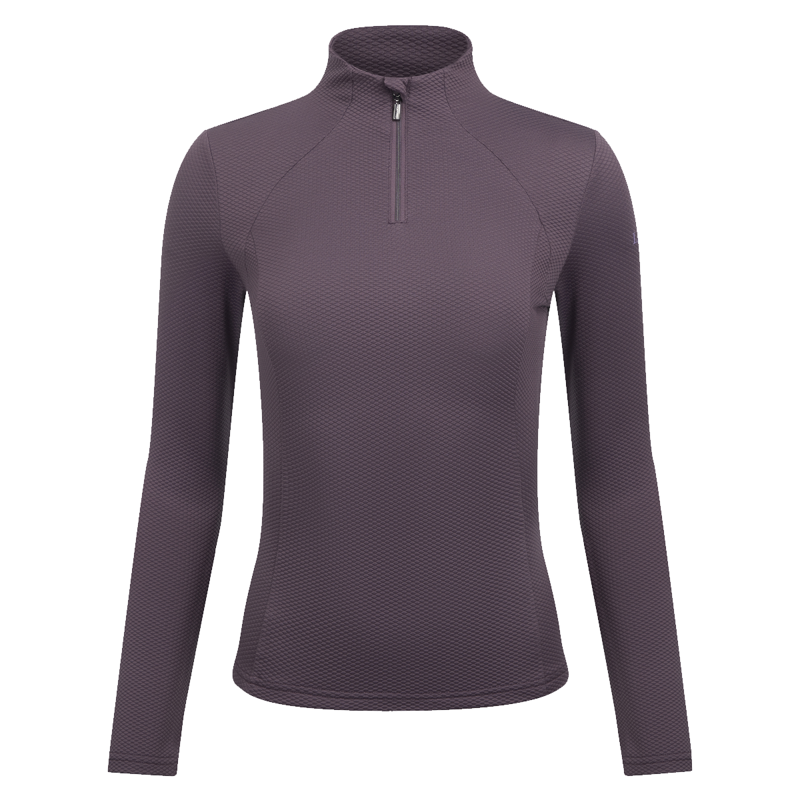 LeMieux Alice Quarter Zip Base Layer - Dove-2